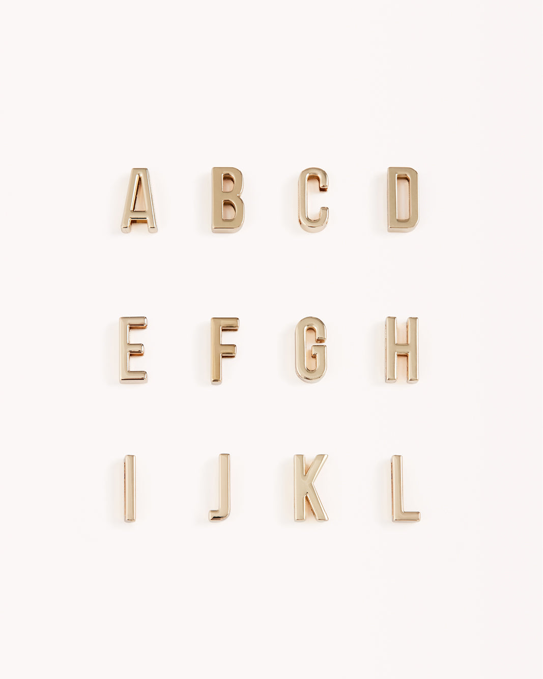 INITIAL CHARMS - GOLD
