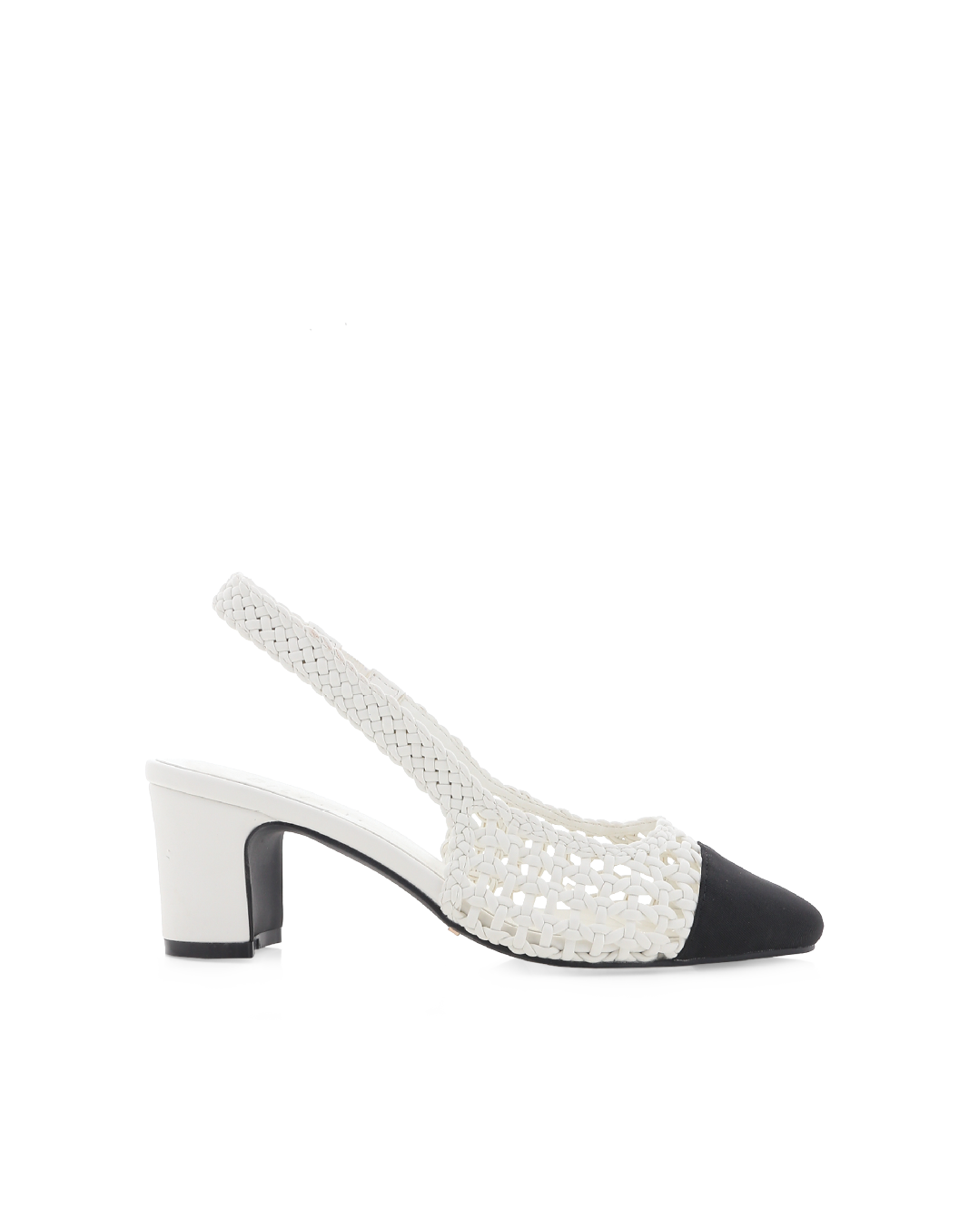 FLORIS - WHITE-BLACK GROSGRAIN
