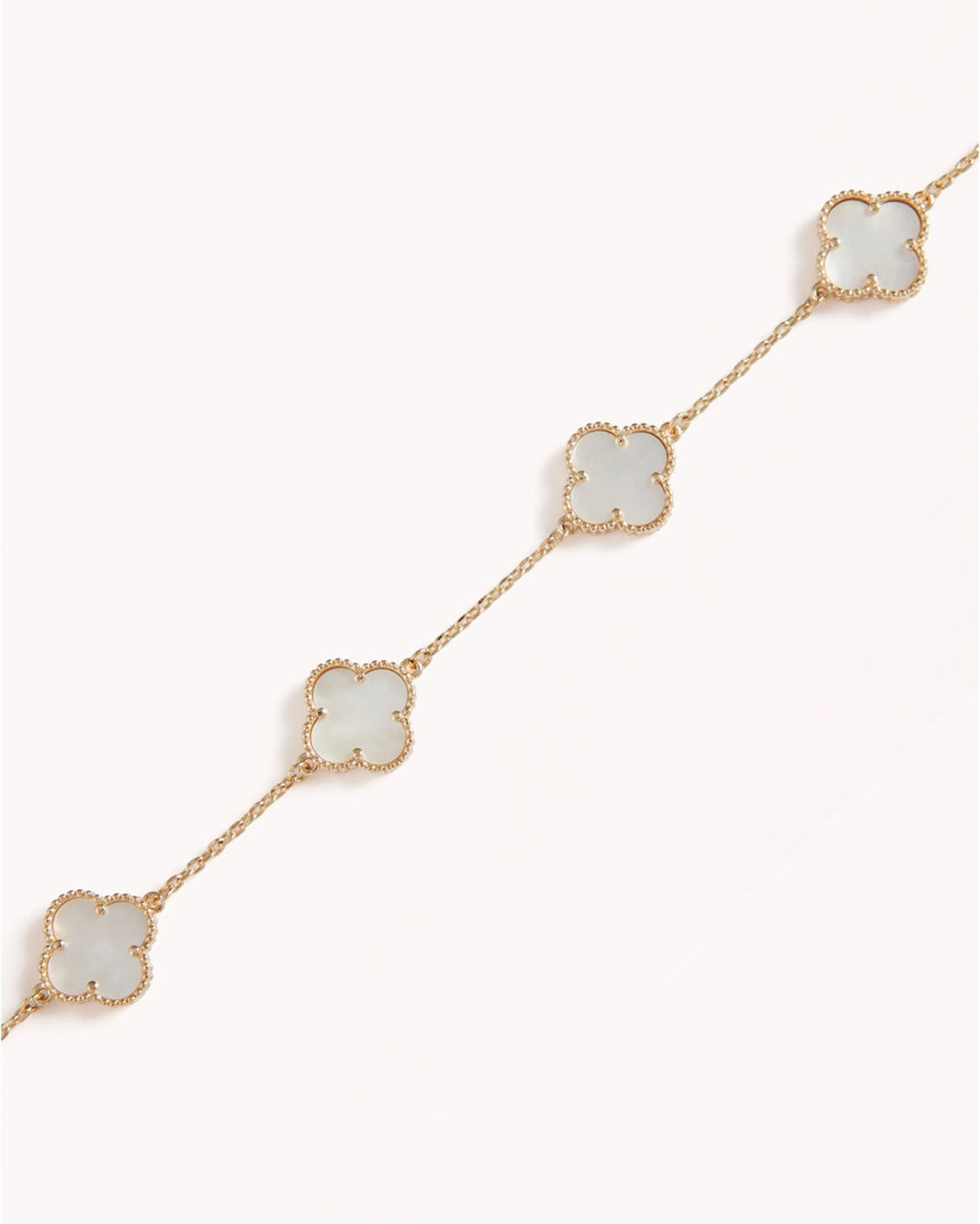 VERONICA NECKLACE - PEARL-GOLD