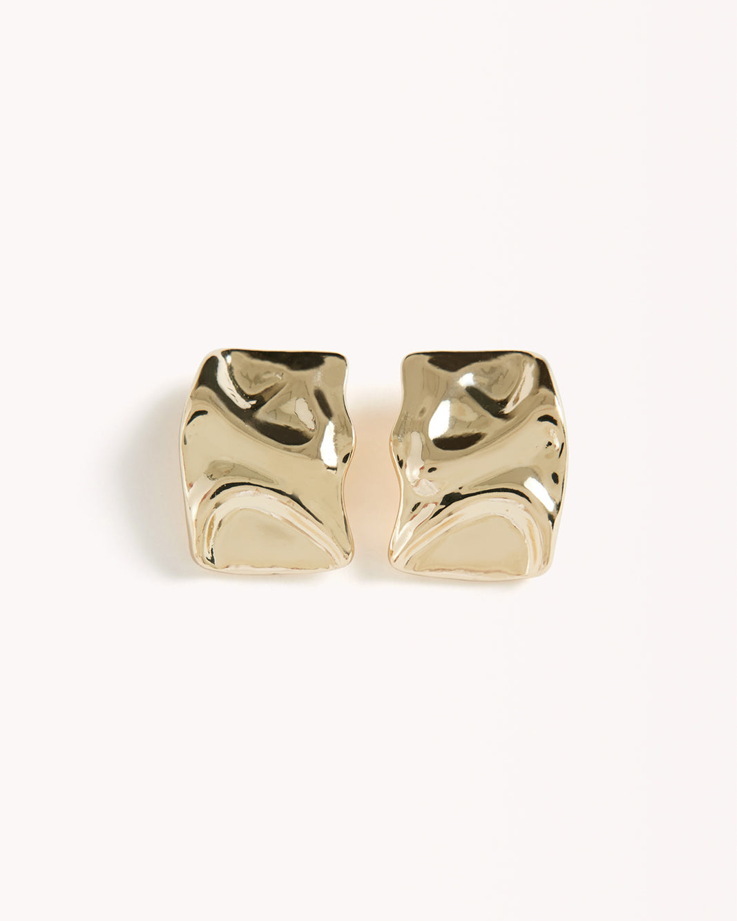 AMBER EARRINGS - GOLD