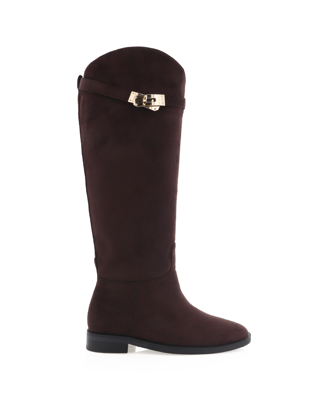 SOLENE - CHOCOLATE SUEDE