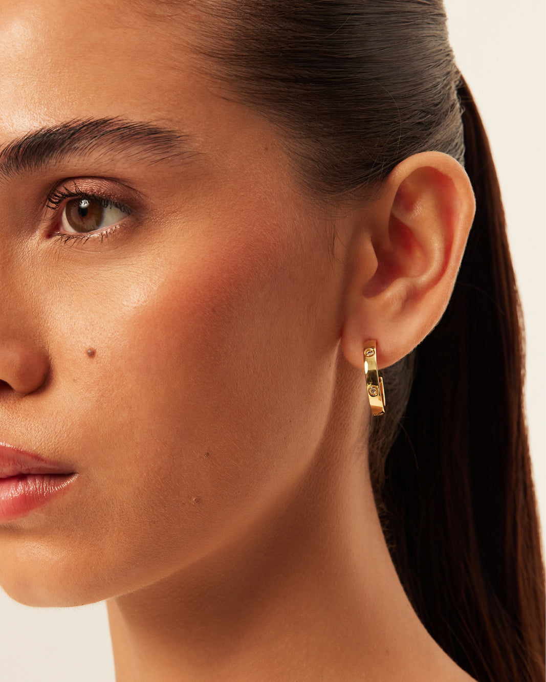 SHAE EARRINGS - GOLD PLATED 18K