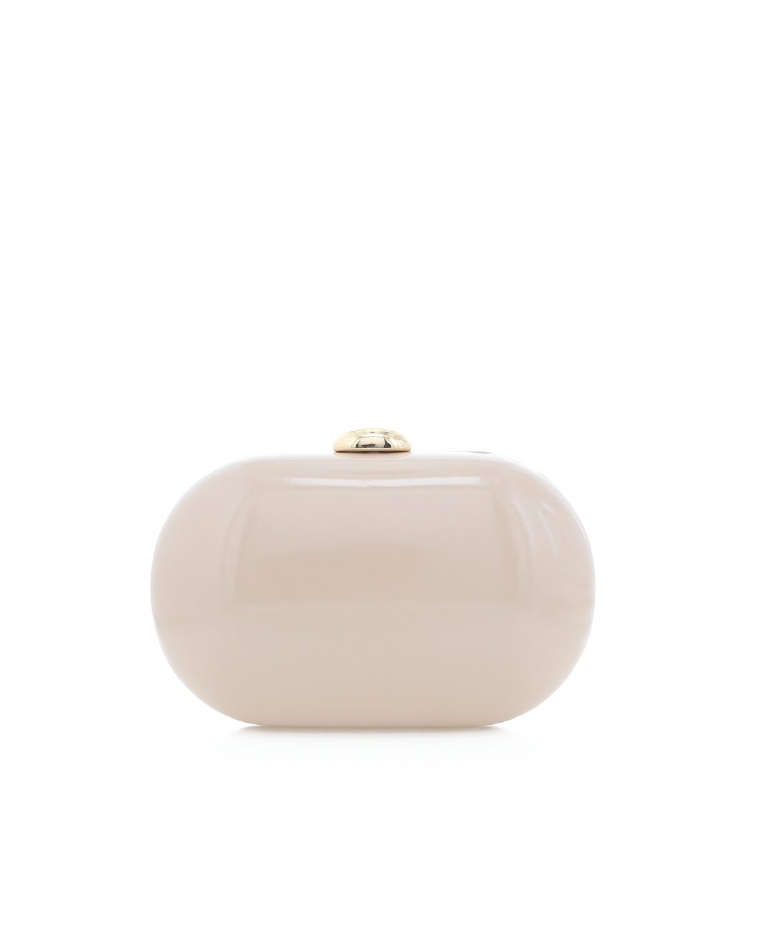 SELENA CLUTCH BAG - NUDE PATENT