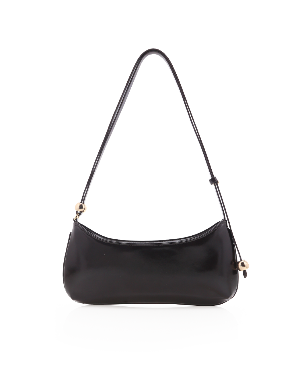 ROSABELLE SHOULDER BAG - DARK CACAO SHINE