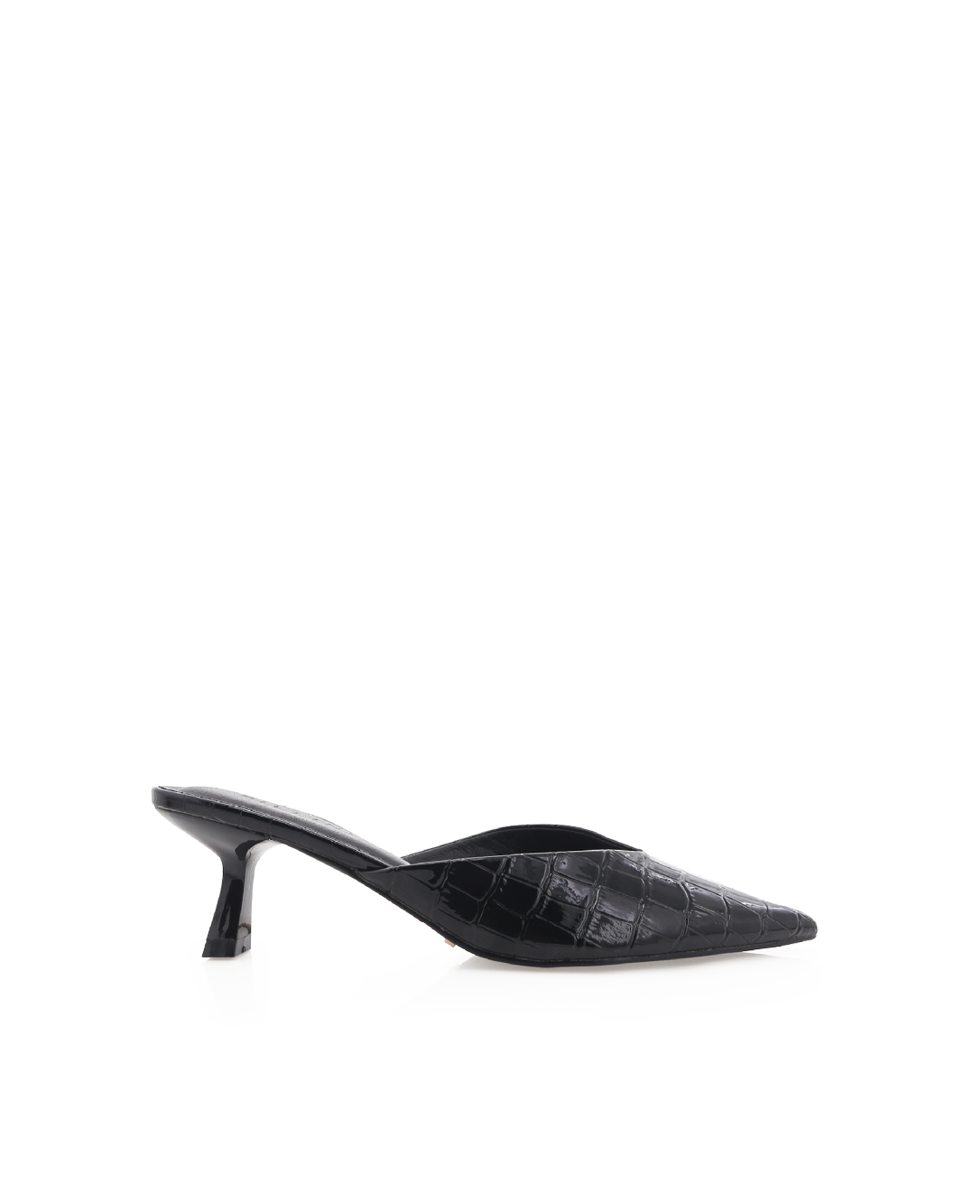 ADELE - BLACK PATENT CROC